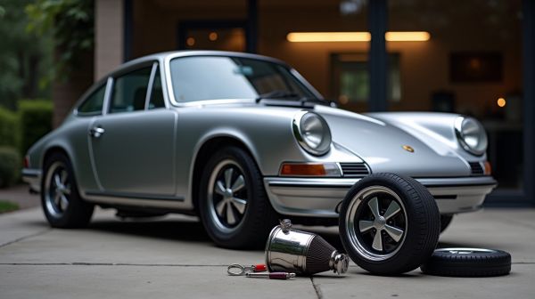 Porsche-accessoires voor onderhoud en verbetering van je wagen
